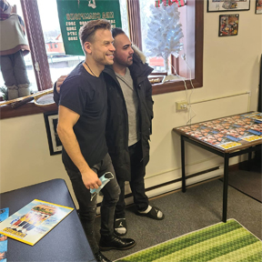 Aaron Schwartz & Shaun Weiss Public Signing